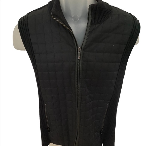 JONES NEW YORK Signature Black Vest Women PM Petite Medium - Picture 1 of 5